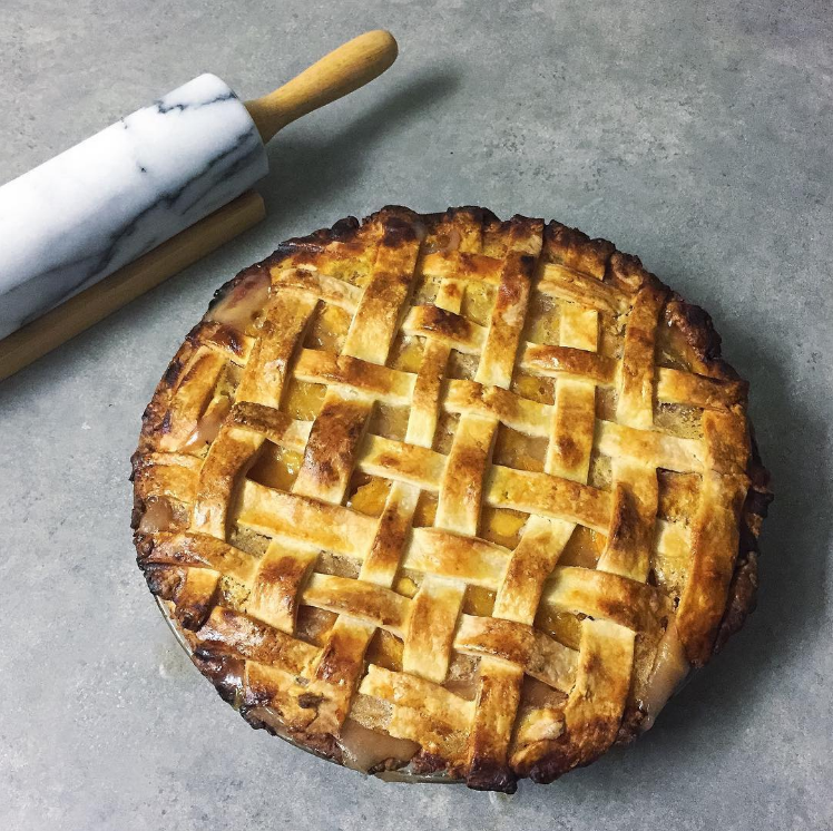 A delicious pie Natalia made! Photo via @itsbooyeah